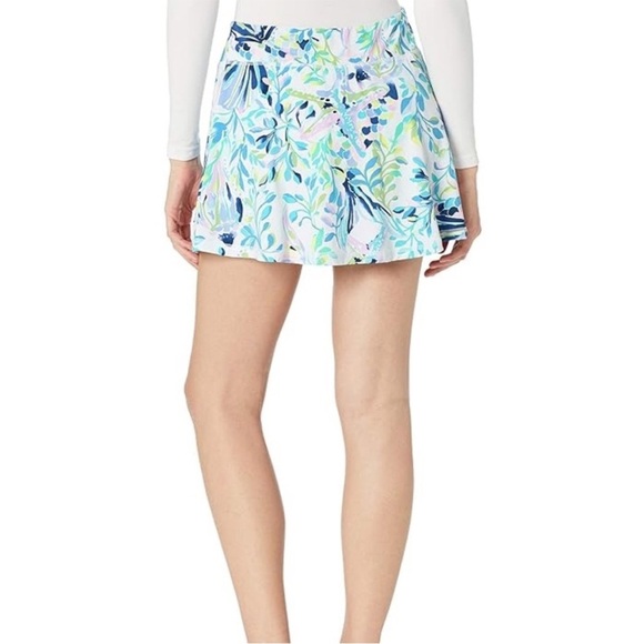 NWT Lilly Pulitzer Aila UPF 50+ Luxletic Skort Shell Beach Print Size XS - Picture 5 of 11